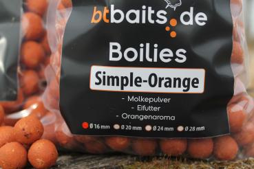 Simple Orange Boilies